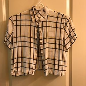 Pacsun Cropped Polo Tee